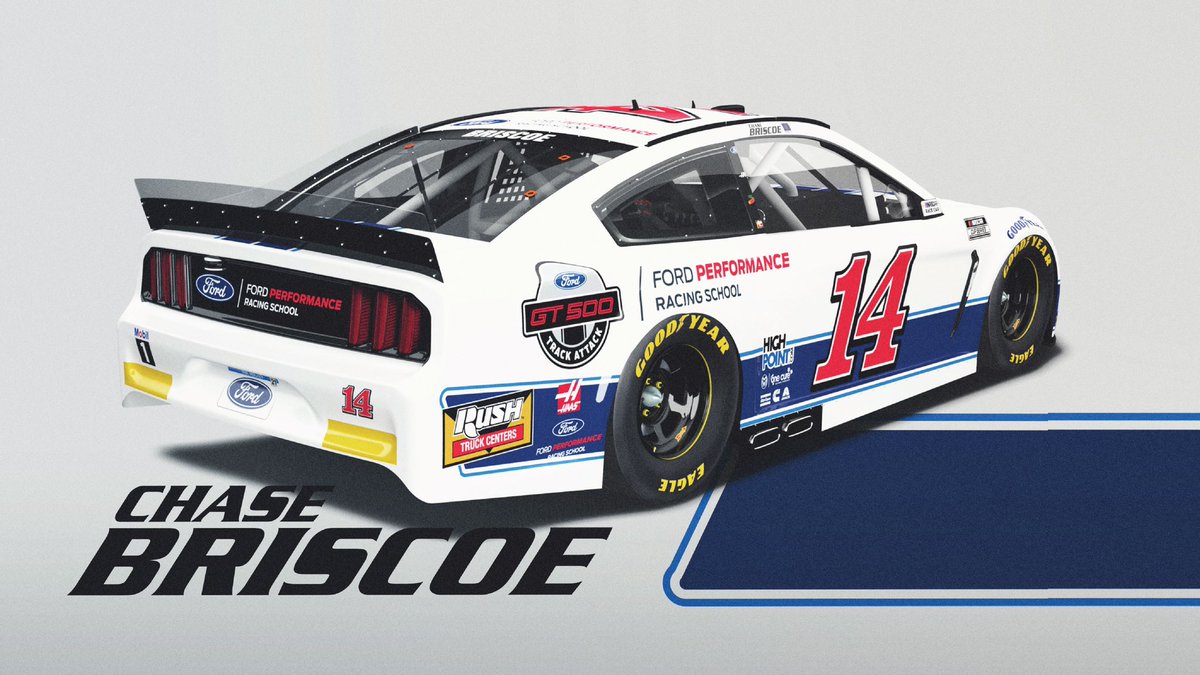 Chase Briscoe's Ford Performance scheme for the Daytona road course r