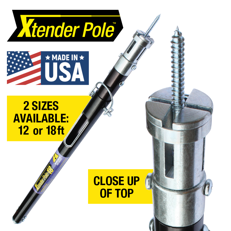 Both professional contractors and low-voltage cable installers agree, the Xtender Pole makes overhead installations easier. Find out more here. #lowvoltage #platinumtools #cableinstall #contractors #madeinusa ow.ly/uk8n50BRq5Z