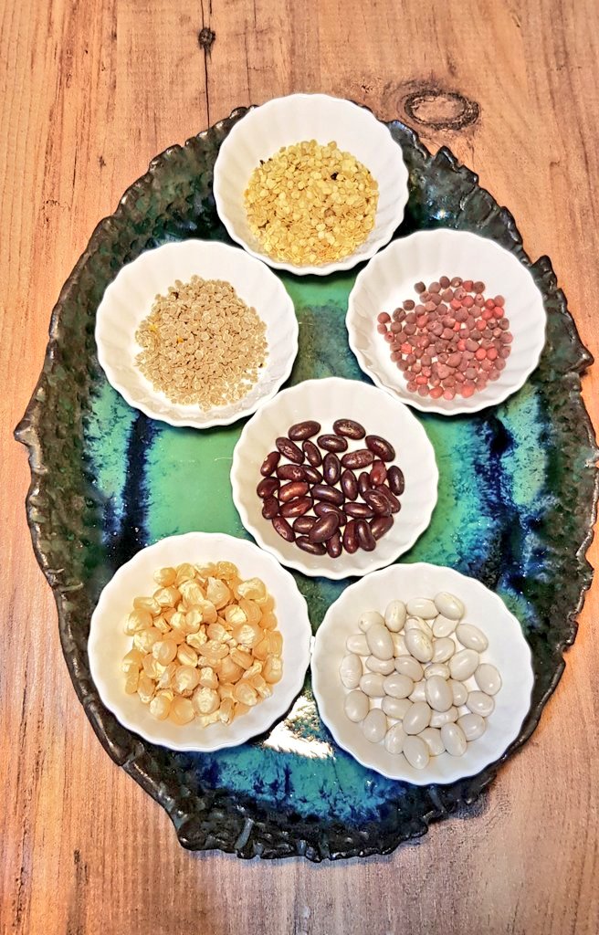 23 Şubat 2021 saat 21:⁰⁰ a kadar bu twete RT eden 3  takipçimize  görseldeki ATA tohumları çekilişle  hediye ediyoruz.🐞  (Kamber biber - Çanakkale pembe domates - Siyah fasulye -  İspir fasulye - Kınalı bamya - Konya mısır  )