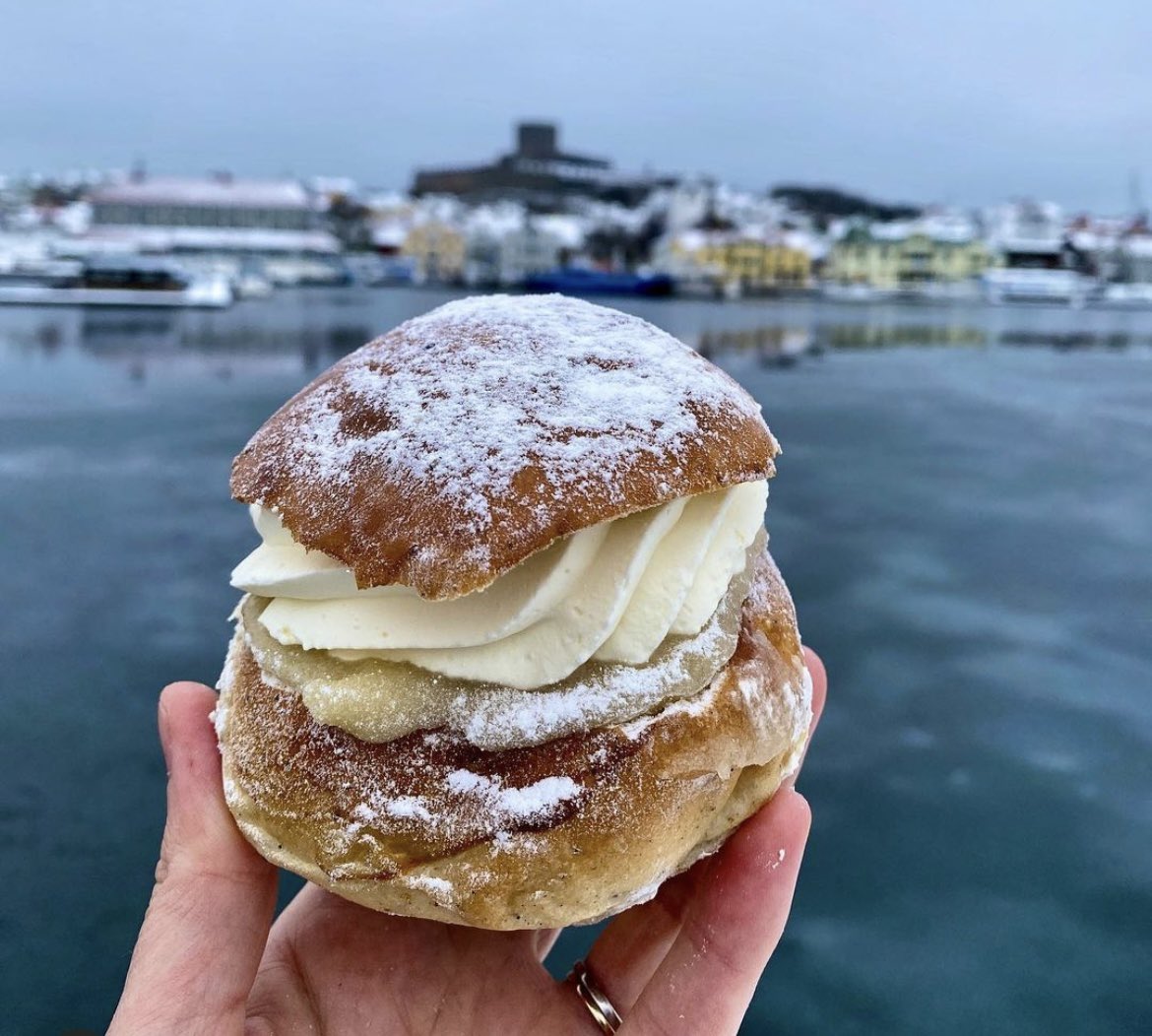 Happy Semla Day! Today we eat about 6 million semla buns all over Sweden. #FatTuesday #westsweden