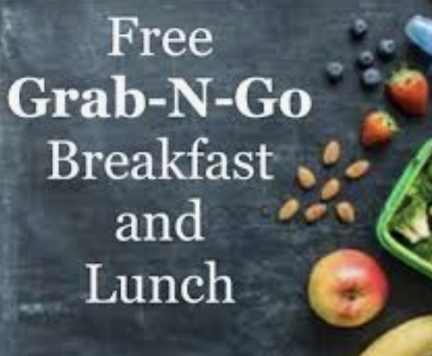 We are distributing Grab and Go Meal Bags at JMMS today (Tuesday, 2/16) from 11:00 am to 12:30 pm AND 4:30 pm to 6:00 pm rain or shine!! Come on by to get your FREE meal bag, all children 18 and under automatically qualify!!