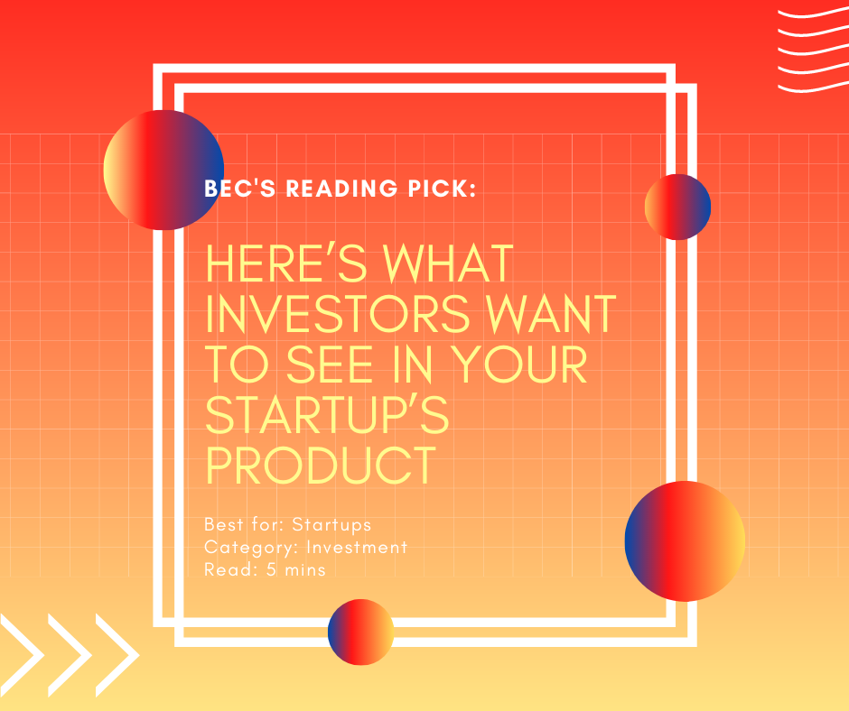 BECLeaps's tweet photo. When we speak about raising money & investment readiness do we sometimes overcomplicate things? What if we could give founders 5 very simple questions to consider? Check out this #StartupRead by Joe Procopio on @Maddyness_UK which suggests this:
https://t.co/JcTdcJZ3Ap https://t.co/LZLnMeFPSO