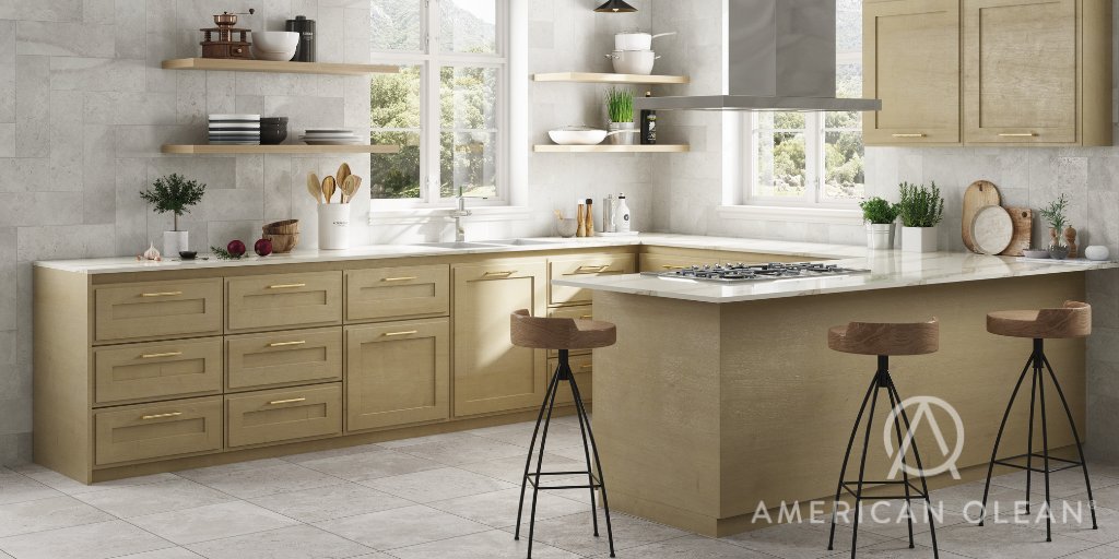 Pull up a stool and stay a while!
📷: Rochester in Gray (floors) and White (walls)
---
americanolean.info/rochester-f05be
#porcelaintile #porcelainfloor #graytile #kitchendesign #kitchensoftwitter #kitchen #dreamkitchen #design #interiordesign #tiledesign #tilestyle #houseinspiration