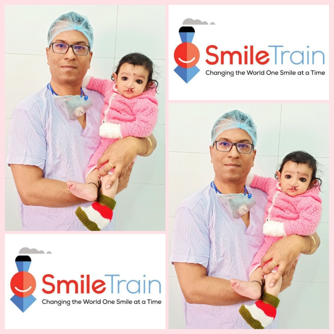 AmitAgr78167554's tweet photo. Smile Train’s vision is to give every child with a cleft the opportunity for a healthy, productive life.
#SmileTrainIndia
#SmileTrainVedantHospital
#Gwalior
#FreeCleftSurgery
#DrAmitAgrawal
#PlasticSurgeon
Call9977610421 https://t.co/9FtTXMFNMi
