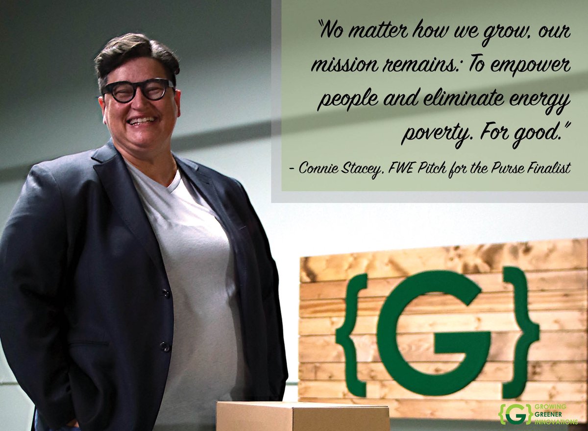 Hey #YEG, support a local startup today! The @fwecanada takes place February 25 at 6pm MST, and Connie Stacey, founder of @GGinnovations, is pitching her business and needs your vote to win $50,000. Her mission? To end energy poverty - for good. RSVP here: eventbrite.ca/e/odlum-brown-…