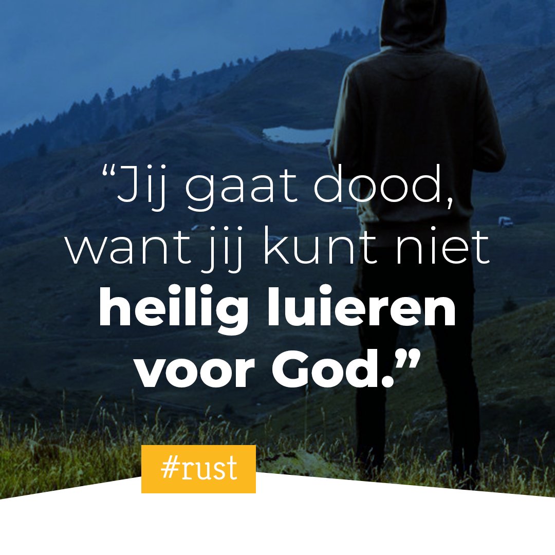 CommunityBasic's tweet image. “Jij gaat dood, want jij kunt niet heilig luieren voor God.” Dat zei Maarten Luther eens tegen een vriend die het nogal druk had. Kun jij ‘heilig luieren’?

Lees meer op BasiC: basi-c.nl/artikelen/heil…

#heiligluieren #stress #luther #luieren