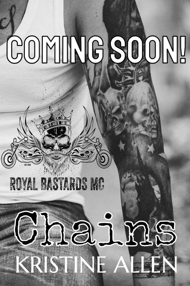 KAllenAuthor's tweet photo. ๑۩♦️۩๑ Preorder ๑۩♦️۩๑
இ ☠  CHAINS ☠ இ
Series: Royal Bastards MC 
🔥 Ankeny, IA Chapter🔥
Author: Kristine Allen
☠ Preorder Today☠
Universal Link: https://t.co/dB5wxeqrC5
#mcromance #militaryromance #mcbook #oneclick #bookworm #comingsoon #preorder https://t.co/3lI0YofnfR