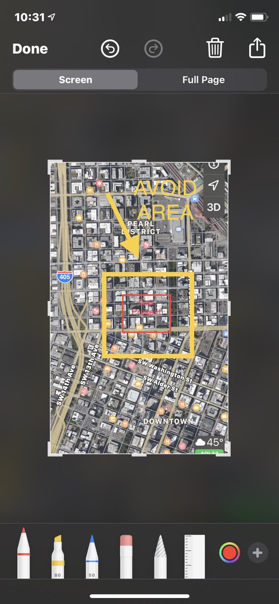 Nw portland natural gas incident: The following indicates areas of gas presence and areas to avoid in nw Portland: