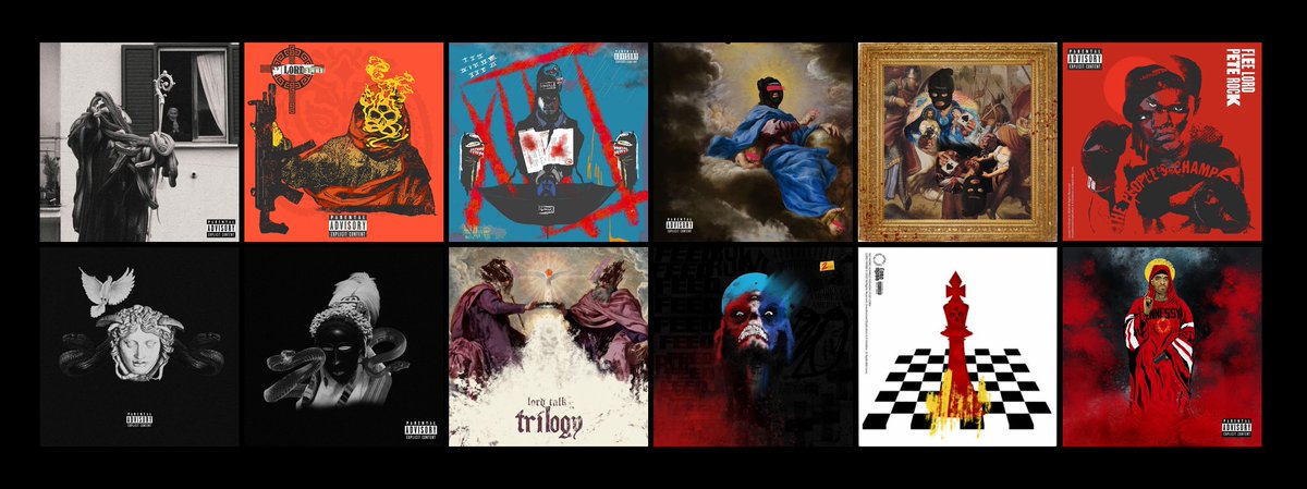 Honorable mentions: Flee lord literally dropped 12 albums last year, while I only listened one or two of these albums the fact that he dropped 12 projects in the span of a year is insane.