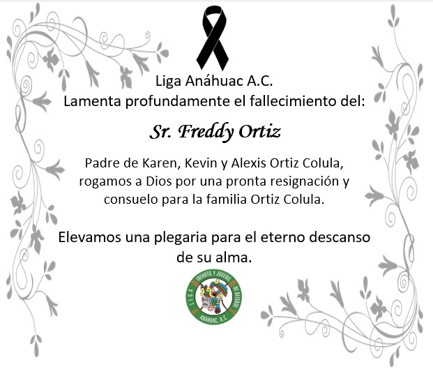 LigaAnahuac's tweet photo. Q.E.P.D. https://t.co/GPHxu4rYGC