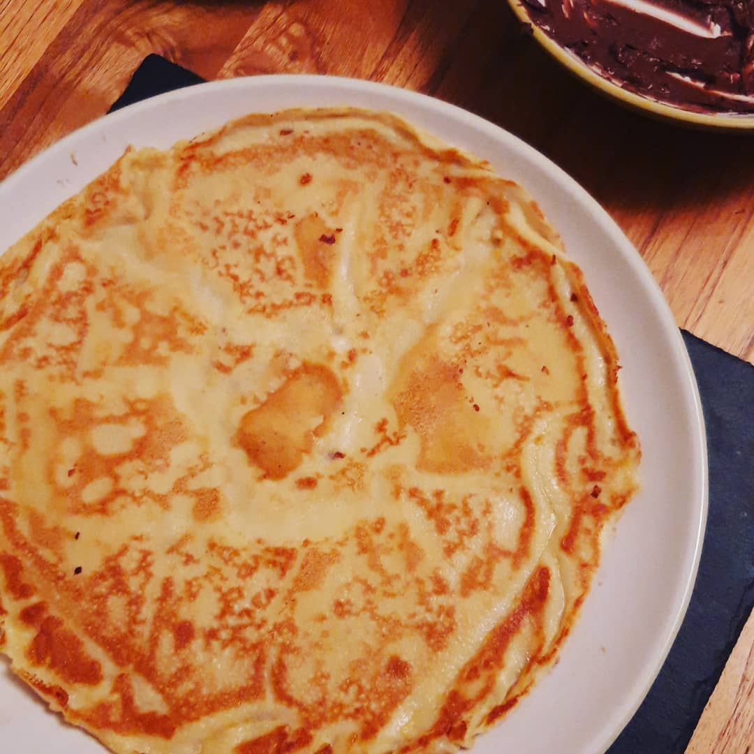 Mmm pancake time #abittoogood #PancakeDay2021 #homemade