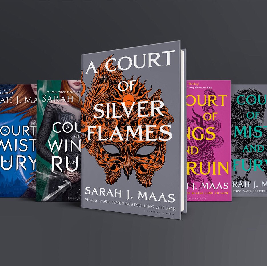 Released today!! Sarah J Maas’ awaited book, A Court of Silver Flames! Come get your copy before they are sold out! #newreleasetuesday <a href="/SJMaas/">Sarah J. Maas</a>