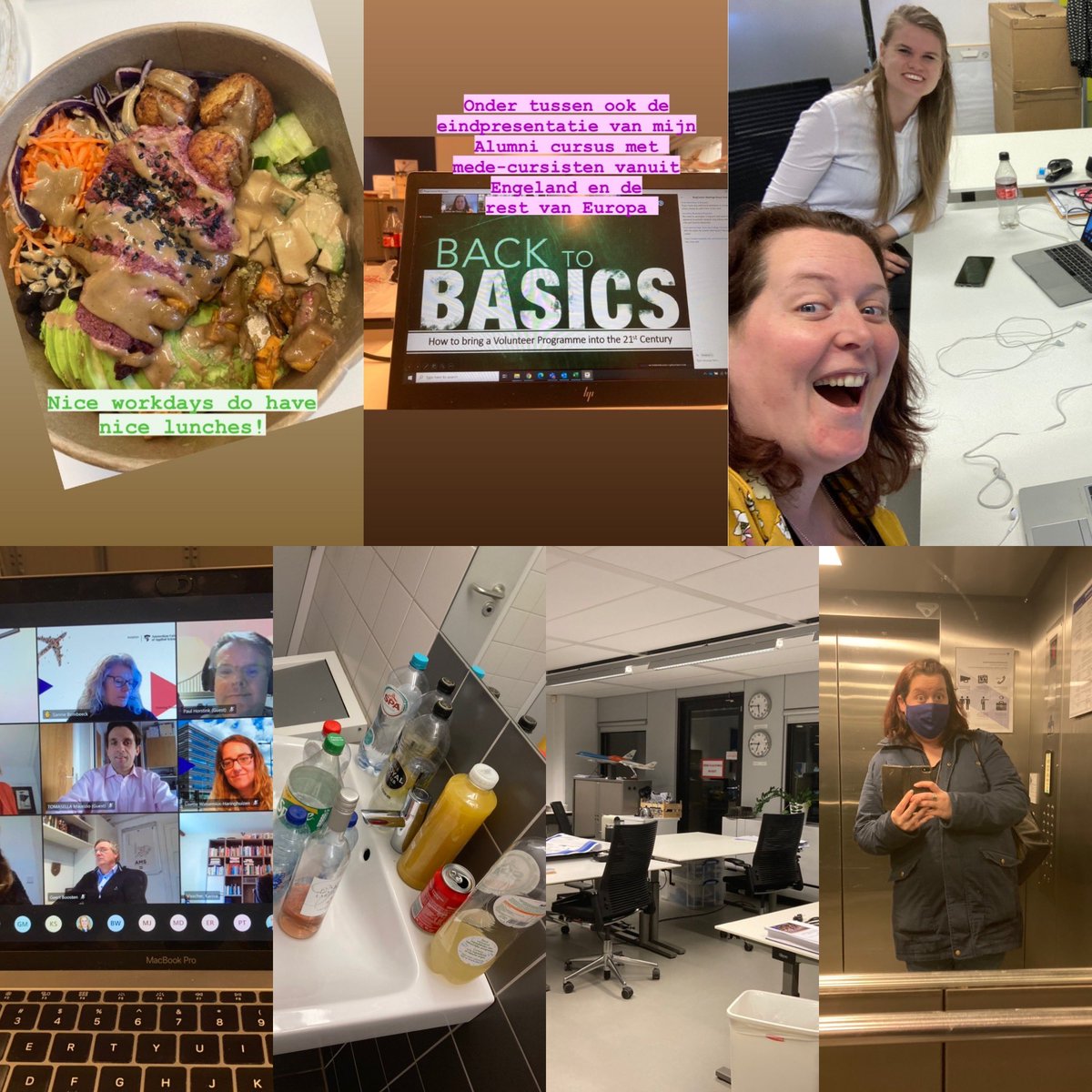 Nou...dat was weer een ouderwetse dag ballen hoog houden,zoals vroeger 😉 Accreditatie van opleiding, Projectleider van nieuwe pilo,Laatste cursus dag van mijn Alumnicursus in Engeland online volgen met onze eindpresentatie.... en uiteindelijk nog even een opruim ronde #urenmaken