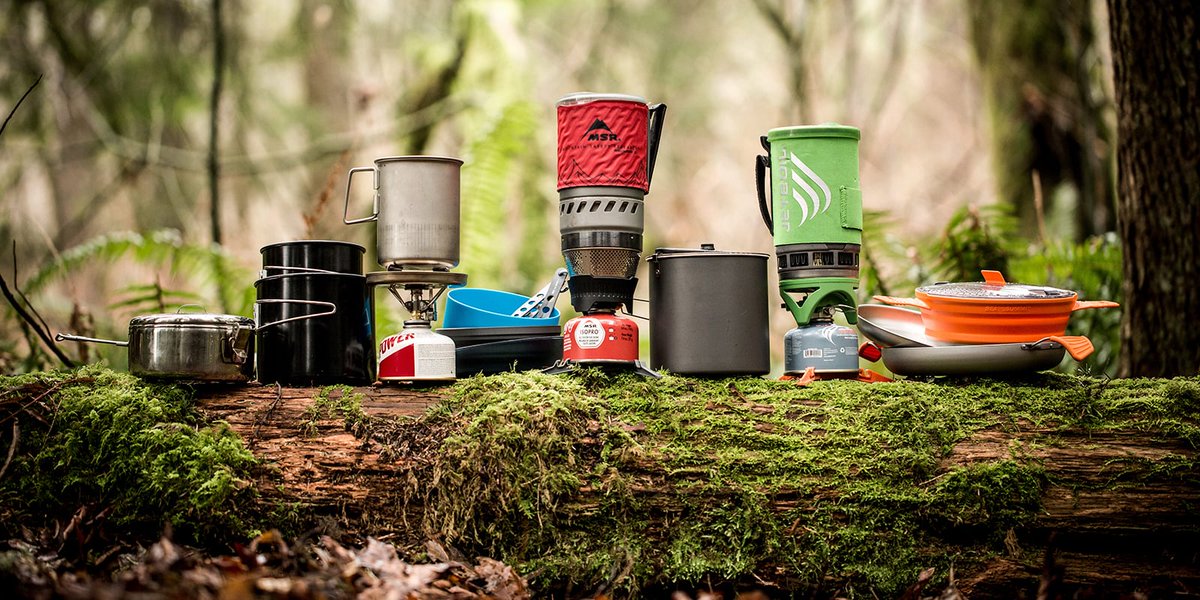 Generally, these are divided into camp stoves and backpacking stoves. Camp stoves are meant for hauling around in cars, and are often suitcase-shaped. They're usually easier to use, but much bulkier than backpacking stoves, which are meant to be carried.