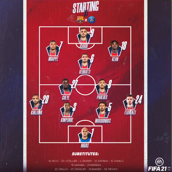 De kraker van de avond! ⚡️👊

FC Barcelona 𝐯𝐬. Paris Saint-Germain ⚽️
⏰ 20:30 
👉 Ziggo Sport Voetbal
🎙️ <a href="/elsierd/">elsierd</a> 

#ZiggoSport #UCL #BARPSG