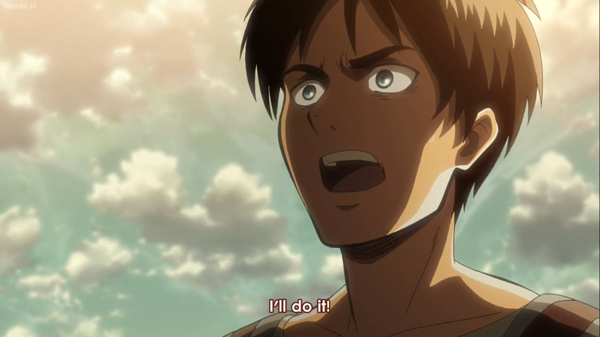 2 - Old man convinces young boy that he has to do it (for humanity ), after do the right question