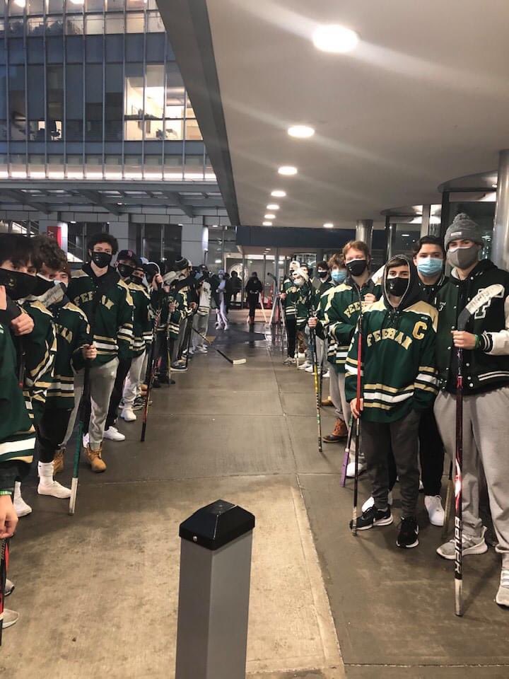 A hockey mentality.  Friends.  Teammates.  Brothers.  This is who we are.  This is what we do.  We are AJsArmy!  @FeehanHockey #AJsArmy