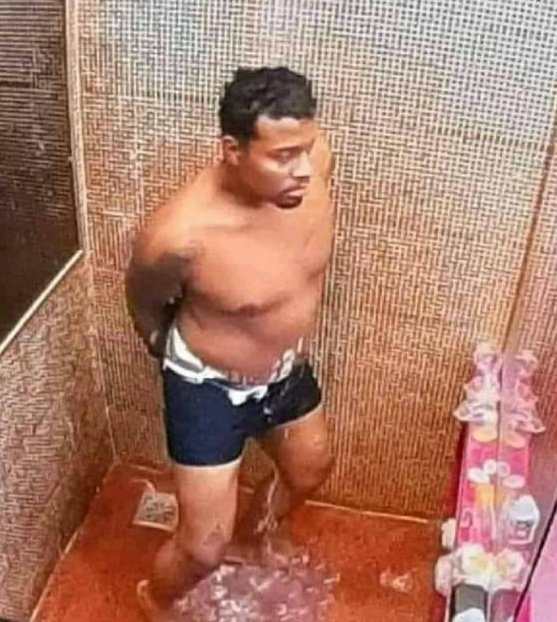Deixa limpinho pra tomar nele mais tarde kkkkkkkkkkkkkkkkk #BBBAEliminacao #BBB2021 #RedeBBB