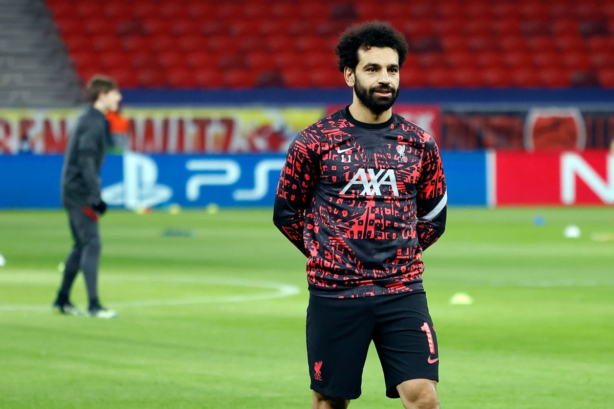 الفرعون المصري محمد صلاح من الاحماءات قبل مواجه لايبزيج ️‍️