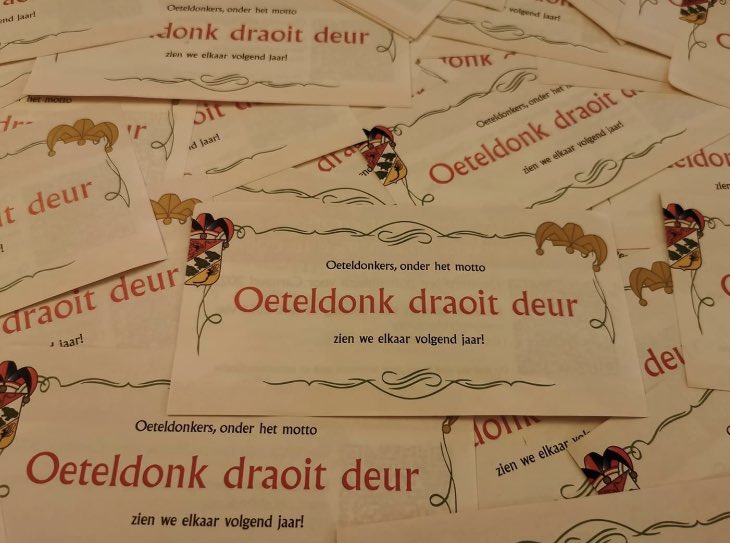 Het nieuwe motto. Daar kunnen we wel wat mee! 🤪🌀