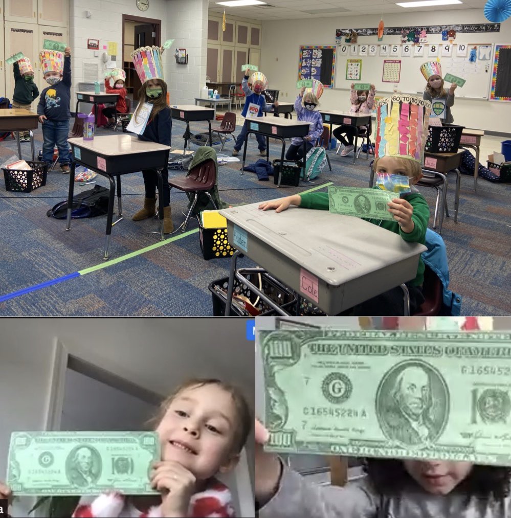 We are...
100 days brighter
100 days kinder
100 days stronger
and $100 richer! 🤑