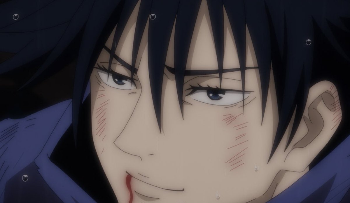 megumi fushiguro smiling: a thread