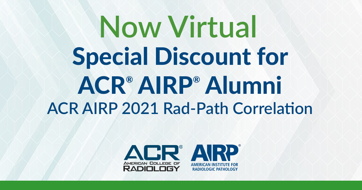 AIRP (@airp_radiology) on Twitter photo Our first <a href="/RadiologyACR/">American College of Radiology</a> #AIRP Four-Week #RadPath course is already underway, but there's another opportunity coming March 15 - April 9. And that's not all! AIRP Alumni can receive πΈ 50% off πΈ Register today bit.ly/2ZomSOM Our first <a href="/RadiologyACR/">American College of Radiology</a> #AIRP Four-Week #RadPath course is already underway, but there's another opportunity coming March 15 - April 9. And that's not all! AIRP Alumni can receive πΈ 50% off πΈ Register today bit.ly/2ZomSOM