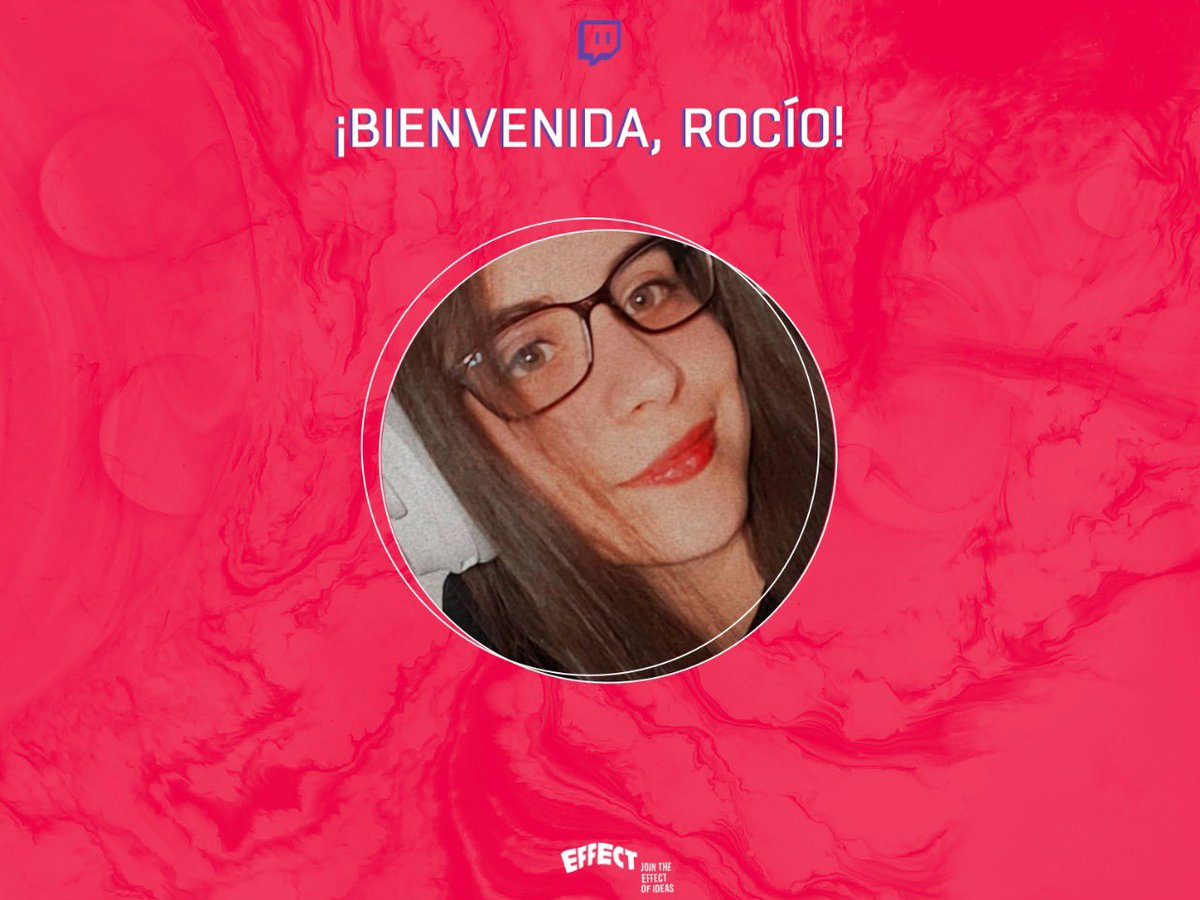 effectmx's tweet photo. ¡Bienvenida, @rociodta! 🐣 https://t.co/HwasUnFk4U