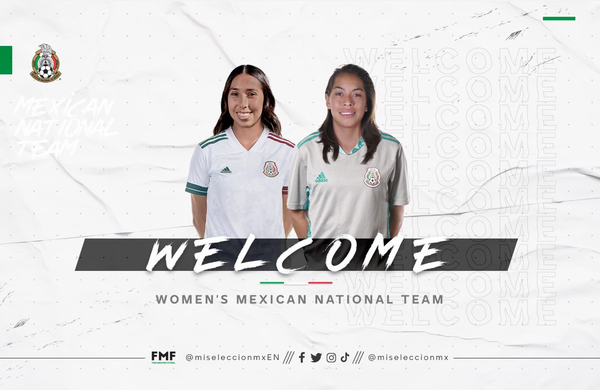 #Women | We want to welcome @kaarrriiinnaa and <a href="/VilledaMelany/">@melany_559</a> to the Senior team!!!🇲🇽😬💁🏽‍♀️

Congratulations, the sky is the limit, hard work is the way!!!🟢⚽️🔥

#PasiónyOrgullo | #FMFporNuestroFútbol