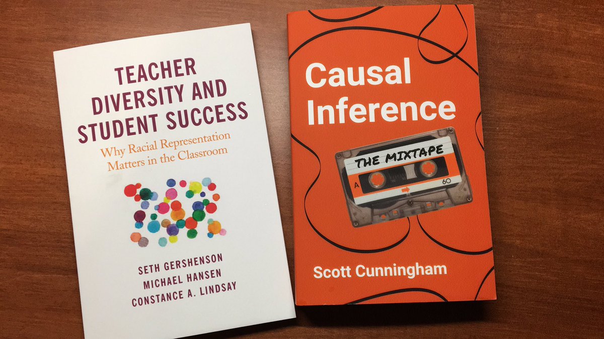 Finally received my lunar new year gifts!!! Which one to start? Me: Both!!! <a href="/SethGershenson/">SethGershenson</a> <a href="/DrMikeHansen/">Mike Hansen</a> <a href="/Dr_ConstanceL/">Constance</a> <a href="/causalinf/">scott cunningham</a>