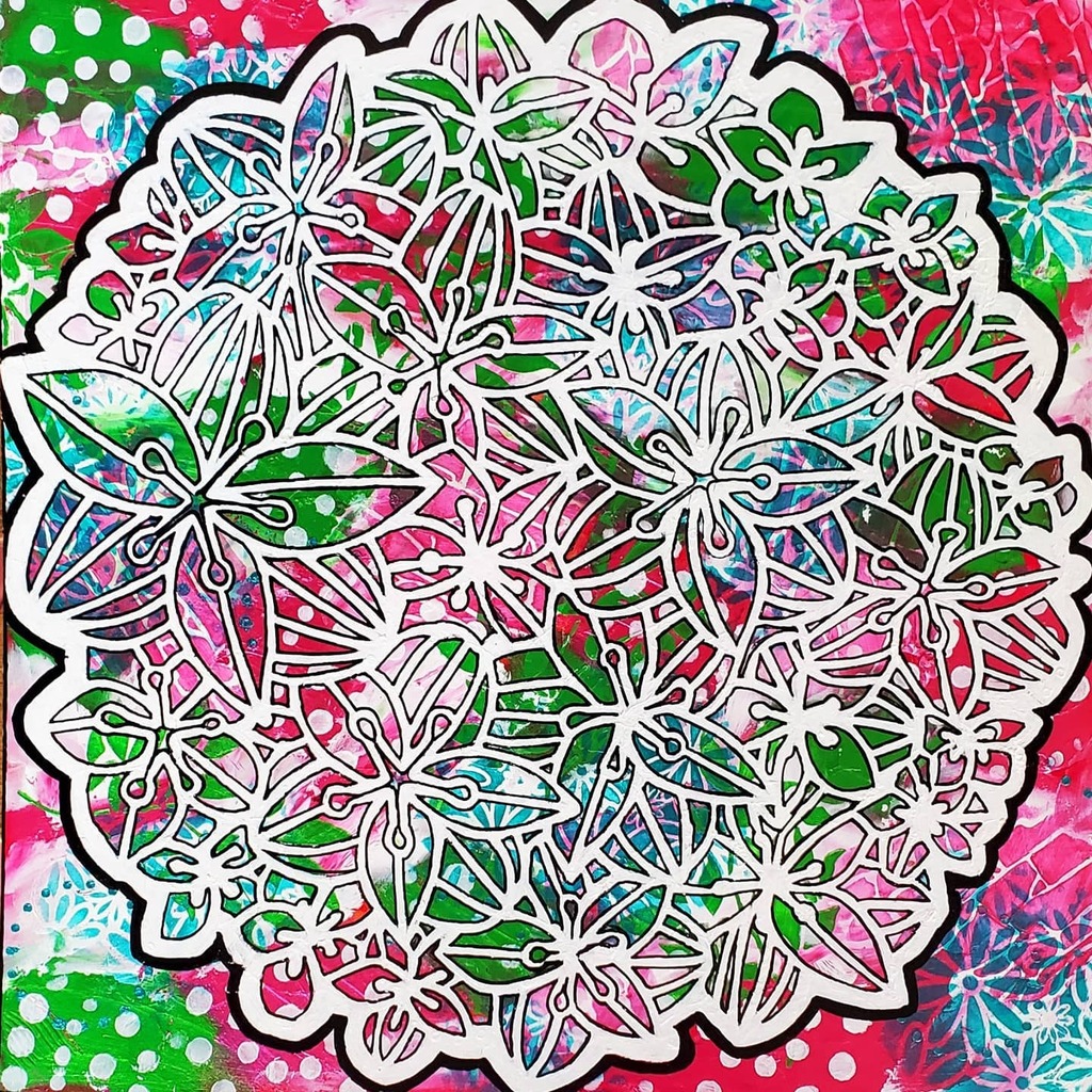 nikigreen4's tweet photo. TCW932 PERUVIAN LILY by @valentinadesign is such a pretty stencil. I am so loving playing with these new stencils. 💕
#tcwstencils #tcwstencillove #tcwbrandambassador #mixedmediaart #paintpaintpaint #handmadeparade #createmakeshare #colormehappy #crashbangcolour #color #nikig… https://t.co/pGIucBHXqk