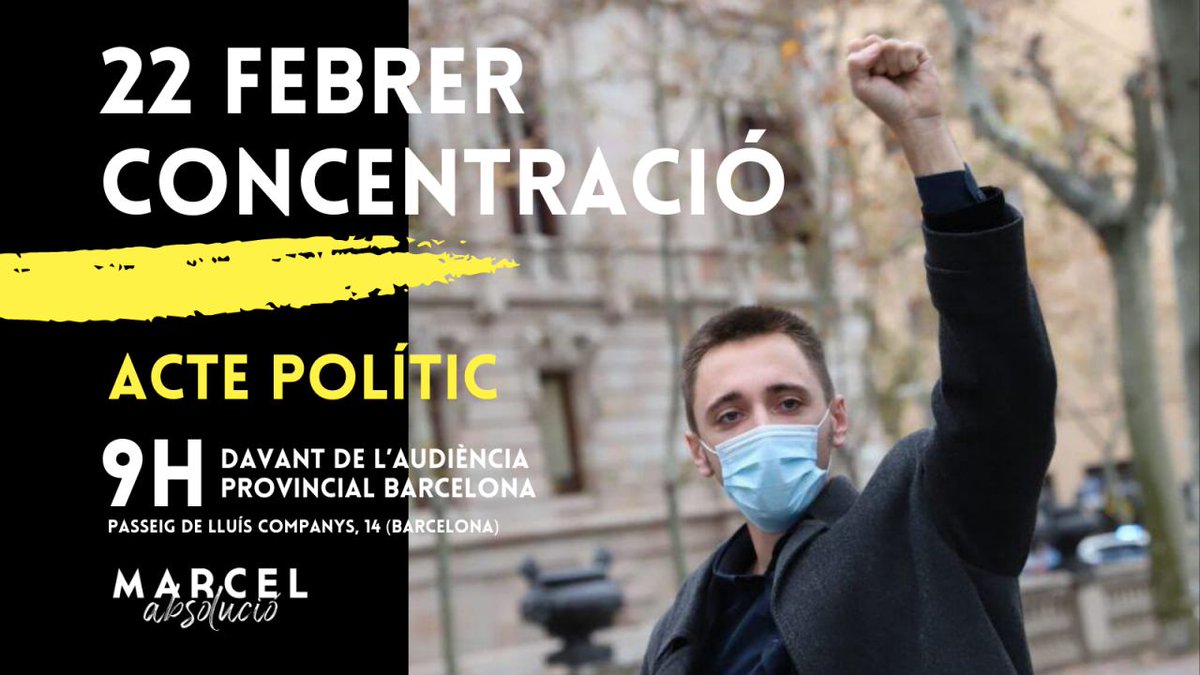 ⚠️TORNEM A L' AUDIÈNCIA ⚠️
🗓 Dilluns 22F 
🕘 9h
📍Audiència Provincial 

‼️‼️CONCENTRACIÓ DE SUPORT abans del judici i ACTE POLITÍC amb el grup de suport i diferents persones que ens acompanyaran.

Estigueu atentes a les nostres xxss!

Juntes som més fortes✊