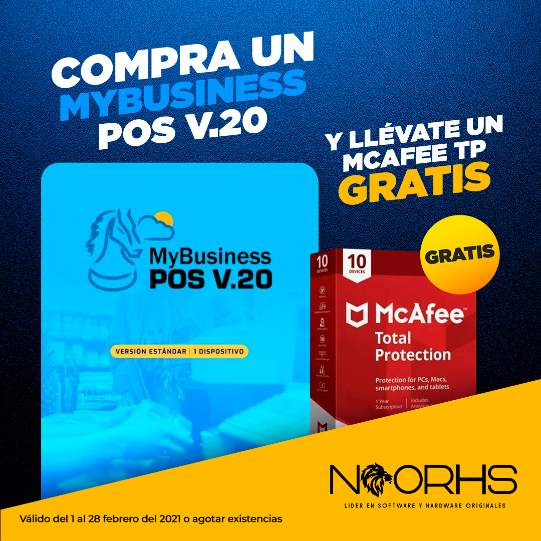 NOORhs_oficial's tweet photo. #BuenLunes ¿Estas buscando un software original para administrar tu negocio? ¡¡ #NOORHSotros tenemos lo que buscas a un excelente precio y con #McAfeeTP de regalo!!!
Visita nuestra página 👉 https://t.co/RBiXVir6lC
#MyBusinessPOS #Aspel #Delsscom #Contpaqi #NavegaSeguro https://t.co/KEFoWnadXe