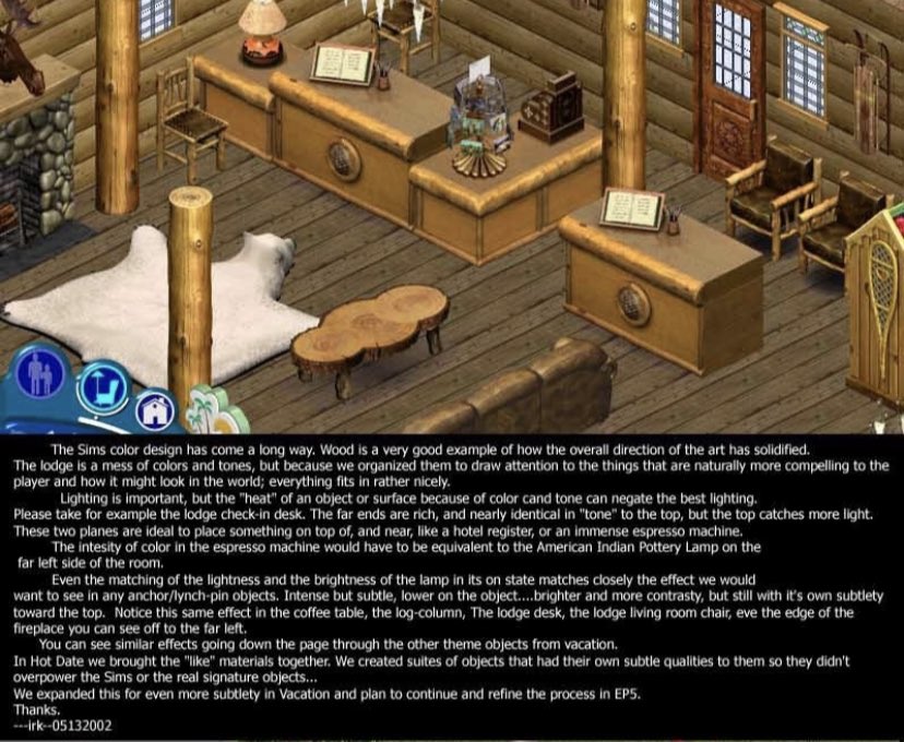 (1/9) i’ve ALWAYS wanted to talk about how much the target audience and priorities for the sims has changed for the worse most notably with TS4, and how while TS4s buildmode is so popular yet there’s so much thought lacking when it comes to so much, ex. color design (seen in pic)