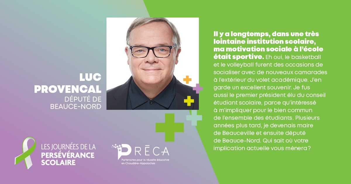Les «Journées de la Persévérance scolaire» sont une occasion pour souligner la formidable adaptation dont nos jeunes font preuve en cette année hors de l’ordinaire. Félicitations aux organismes communautaires ainsi qu’aux intervenants du milieu scolaire. #JPS2021 #preca