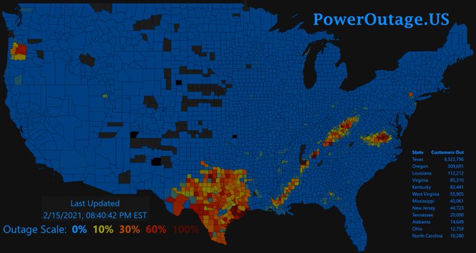 Texas is experiencing one of the worst blackouts in US history. Millions have been without power during an extreme cold weather storm (keep on reading to find out the role climate change played). Read this thread as we debunk rumors and talk about how we protect communities.