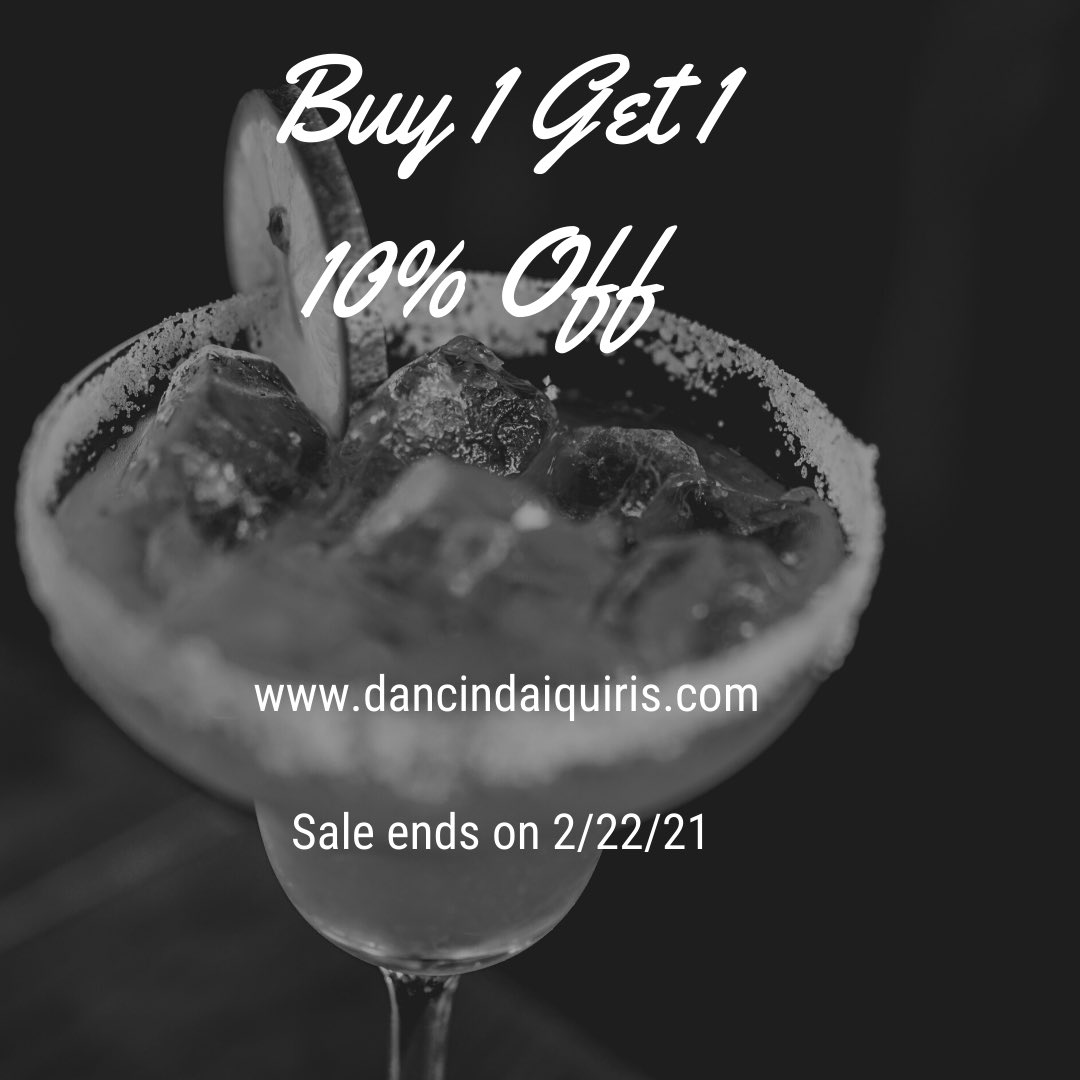 We love a good happy hour👀🍹! 
Sip Strong, Sip Smooth, Sip Pretty 😉
dancindaiquiris.com 

#dancindaiquiris
#BlackOwnedBusiness #explore #heavyhandedbartender #aamu #podcast #supportsmallbusiness #nowshipping