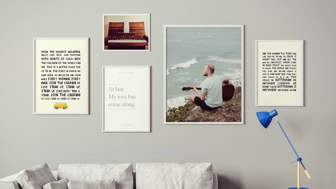 hm_imagination's tweet photo. Everybody has a special song ❤️ Our modern, minimalist prints help you show off your favourite lyrics in style.

Follow us now for a chance to WIN a FREE personalised framed lyric print!

• Ends 23:59 20/02/21
• T&amp;C's apply (see website for details) https://t.co/IqIPcjYtDv