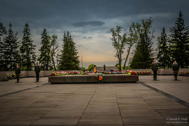 Once done in Moscow, I moved on to Irkutsk, a city in Siberia that the Decemberists were exiled to after a failed revolution.One of the things we saw were young people practicing marching around a memorial that honoured their ancestors