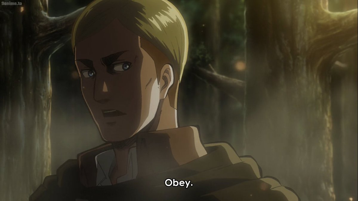 10 - Fidget spinner changes his goal really fast after commander uses the "order" and "obey" words.