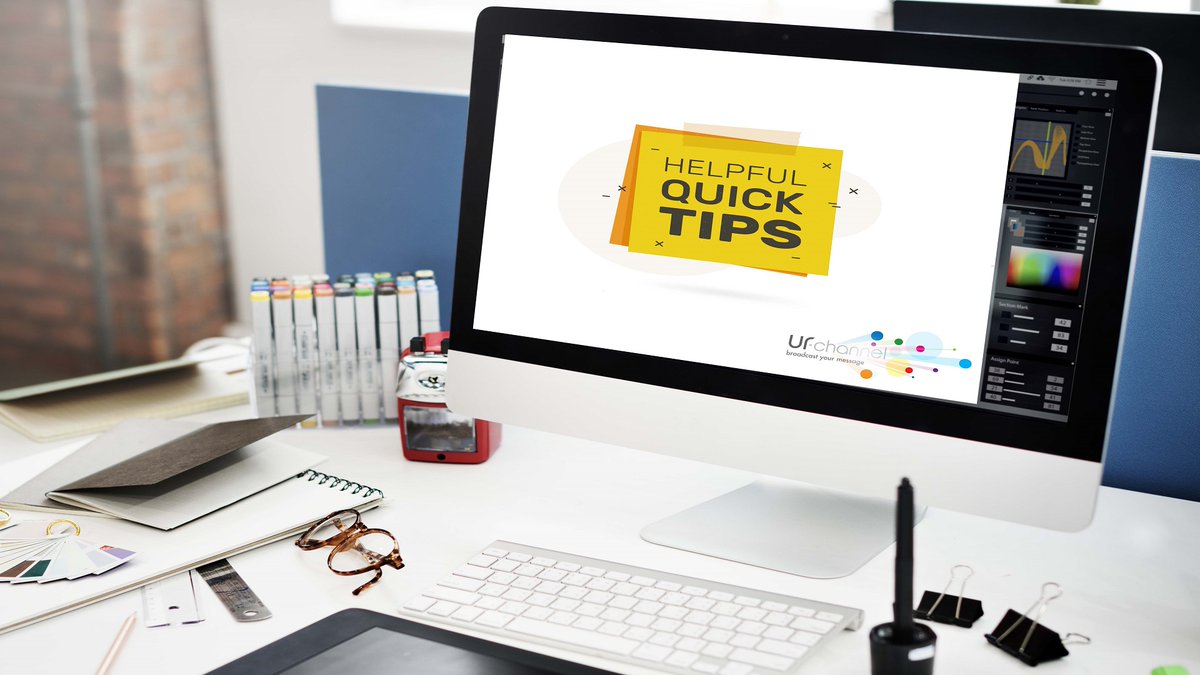 #TipTuesday - R.E.A.D.A.B.I.L.I.T.Y
1. Make it easy to see and understand your message at a glance!
2. LARGE font sizes are best.
3. Keep your message short, crisp and PUNKY!

To learn more ways to enhance your digital signage – get in touch with our Content Team!