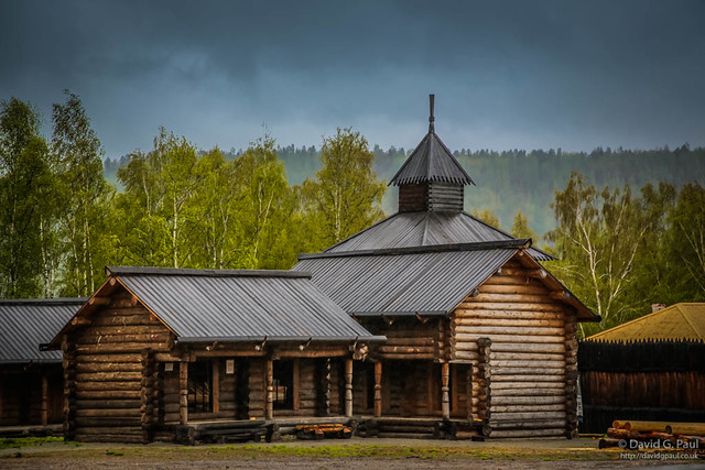 The following day we were met with relentless heavy rain for the drive to the Taltsy Museum of Wooden Architecture and Ethnography. The buildings they have there represent the historic wooden architecture of the region.