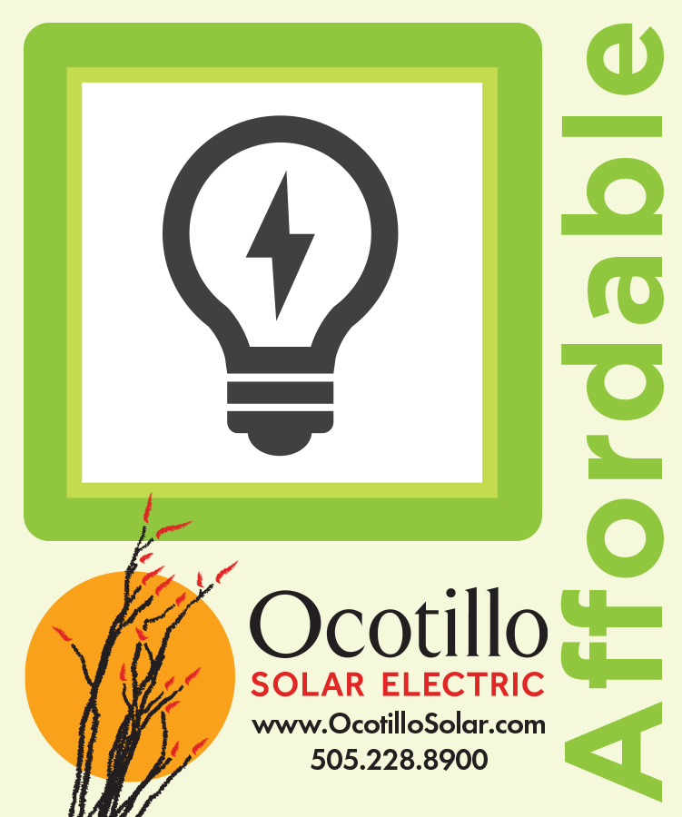 OcotilloSolar's tweet photo. If you can afford to pay your
 electricity bill, you can afford 
to go solar. Yep you read that correctly! $0 down solar 
financing makes it easy for
 homeowners with good credit
 to start saving on their 
electricity bills! Call 505-228-8900 for a quote! https://t.co/vdJhJTxKLH