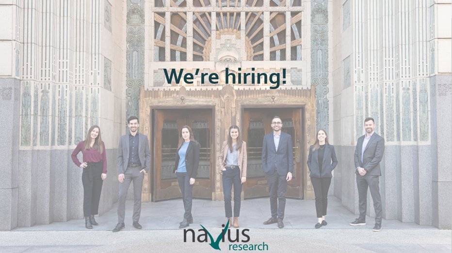 We're hiring! If you think you’re a good fit for our team, learn how to apply for (1) Energy-Economy Modeler or (2) Energy Policy Project Manager here:

naviusresearch.com/wp-content/upl…

naviusresearch.com/wp-content/upl…