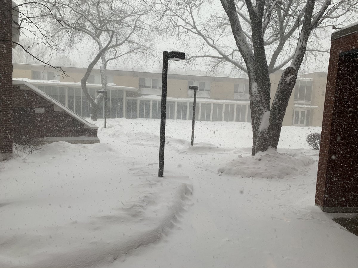 CFOTChicago's tweet image. It's been a wintery few days at CFOT!  The cadets and officers have been working hard to keep our campus and sidewalks cleared.