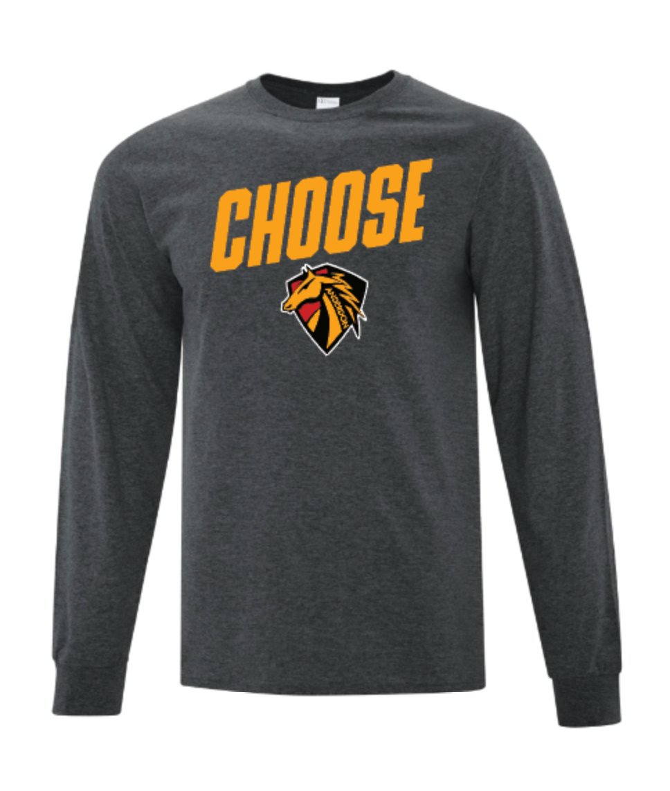 Cowpernicus's tweet photo. Choose @APSMustangs, Choose Anderdon! join us tomorrow night online, complete a flipgrid and receive a long sleeve tee made by Source For Sports! @LisaMajor14 and I will mail it to you!  https://t.co/7Dtm3g42nl https://t.co/k8Bz34lURT