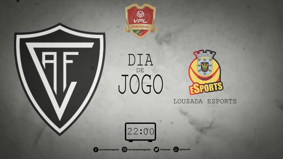 Boa noite academistas ⚫⚪

Hoje temos encontro marcado com o Lousada eSports para a VPL, com transmissão especial da organização da competição!

🎥:twitch.tv/vplportugalps

ou

🎥:m.twitch.tv/pitxu16

#somosviseu
#terrasdeviriato
#todospeloacademico