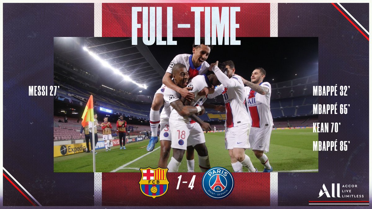 Barcelona vs psg live twitter Clearance