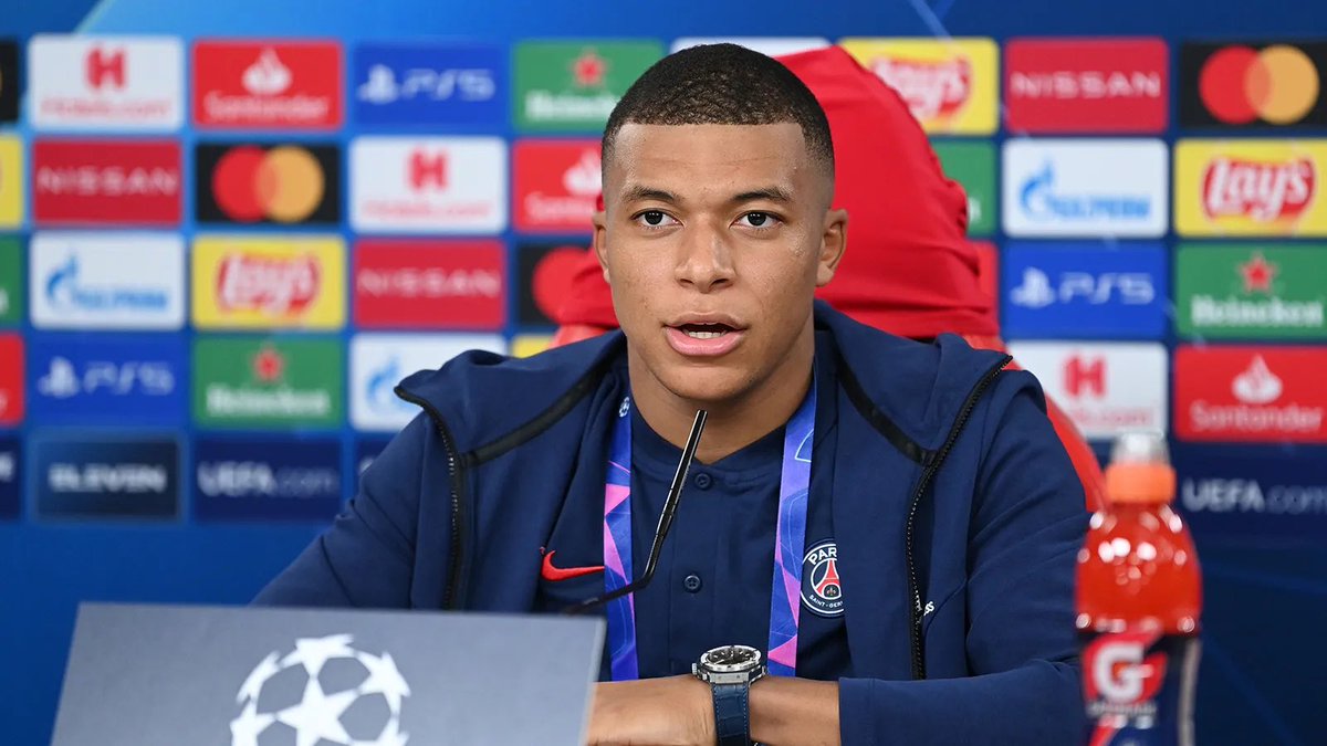 VaLaBas75's tweet photo. Mbappé : « On m’a fait croire que j’allais jouer un match de LDC contre Barcelone ce soir mais j’ai vite reconnu le City de Bondy, on me la fais pas à moi » #FCBPSG https://t.co/qAXlZLVVmg