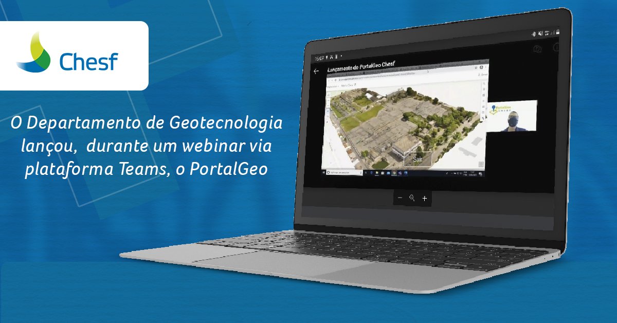 A Chesf lançou, durante um webinar, o PortalGeo, um repositório (hub) corporativo de uso interno com informações geográficas de geração, transmissão e ativos da Chesf. Saiba mais no https://t.co/zMlRrqsM87. https://t.co/t99QEf7xqe